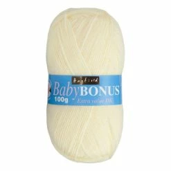 Brand new 🧨 Hayfield Lemon Baby Bonus DK Yarn 100g (852) 🔔
