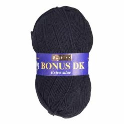 Buy ✨ Hayfield Black Bonus DK Yarn 100g (965) 🎁
