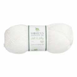 Cheapest ✔️ The WI 👩 Women's Institute Cream Soft And Silky 4 Ply Yarn 100g ❤️