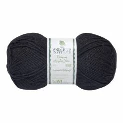 Best Pirce β The WI π© Women's Institute Black Premium Acrylic Yarn 100g π