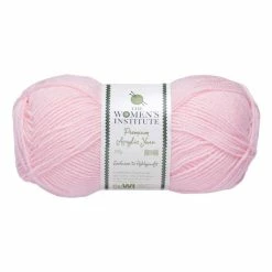 Deals 👏 The WI 👩 Women's Institute Light Pink Premium Acrylic Yarn 100g 🧨