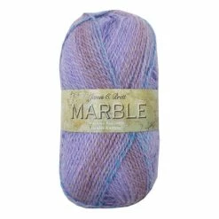 Promo 👏 James C Brett Purple Marble DK Yarn 100g 🎉