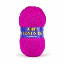 New 🔥 Hayfield Magenta Bonus DK Yarn 100g (564) ✔️