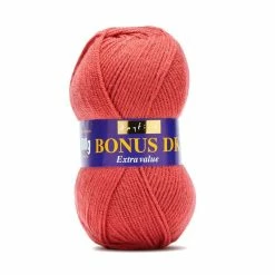 Deals 💯 Hayfield Soft Red Bonus DK Yarn 100g (617) 🧨