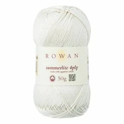 Budget 🌟 Rowan Seashell ☀️ Summerlite 4ply Yarn 50g ⭐