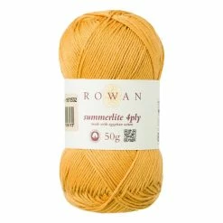 Cheapest 😀 Rowan Touch Of Gold ☀️ Summerlite 4ply Yarn 50g 🛒