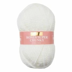 Deals ❤️ Hayfield Cream Bonus Super Chunky Yarn 100g (812) 😀