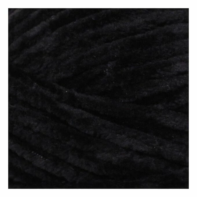 Budget π James C Brett Black Flutterby Chunky Yarn 100g π€© - Image 2