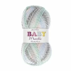 Top 10 ⭐ James C Brett Winter Sky Baby Marble DK Yarn 100g 🤩