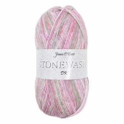 Wholesale 👏 James C Brett Pink And Grey Stonewash DK Yarn 100g 🔥