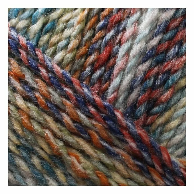 Discount π― James C Brett Blue Rust Green Marble Chunky Yarn 200g π₯ - Image 2
