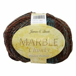 Wholesale ⌛ James C Brett Rust Blue Marble Chunky Yarn 200g 😀