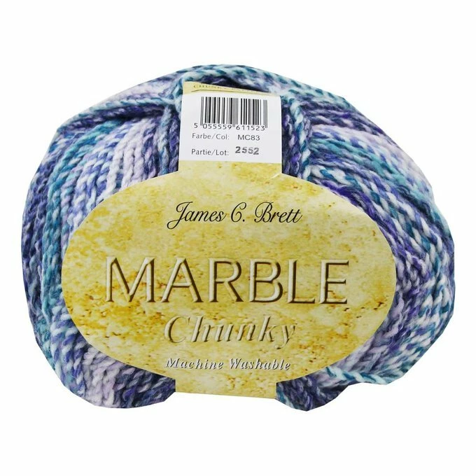 Brand new π― James C Brett River Marble Chunky Yarn 200g π