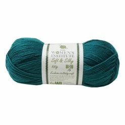 Wholesale ⭐ The WI 👩 Women's Institute Azure Soft And Silky 4 Ply Yarn 100g 😍