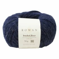Hot Sale 🛒 Rowan Blue Grotto Brushed Fleece Yarn 50g 🎁