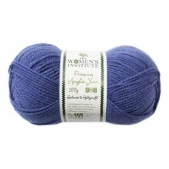 Budget ⭐ The WI 👩 Women’s Institute Denim Premium Acrylic Yarn 100g ✨