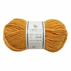 Buy β The WI π© Womenβs Institute Mustard Soft And Chunky Yarn 100g β