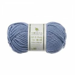 Promo π The WI π© Womenβs Institute Steel Blue Soft And Chunky Yarn 100g π