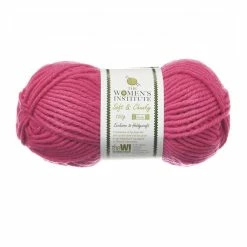 Cheapest 😀 The WI 👩 Women’s Institute Pink Soft And Chunky Yarn 100g 🌟