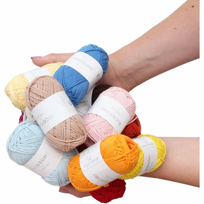 Buy đ Rico Design Rico Sky Blue Ricorumi DK Yarn 25g đ - Image 3