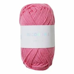 Outlet 🌟 Rico Design Rico 🍬 Candy Pink Ricorumi DK Yarn 25g 🛒