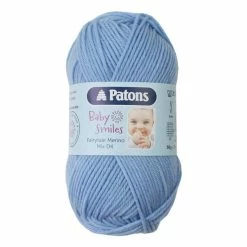 Hot Sale 😍 Patons Pale Blue Fairytale Merino Mix DK Yarn 50g 🎉