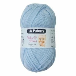 Cheapest 🔥 Patons Pale Blue Fairytale Fab Aran Yarn 50g 😉