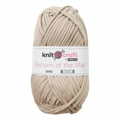 Best Pirce 🧨 Knitcraft Linen Return Of The Mac Yarn 200g 🌟