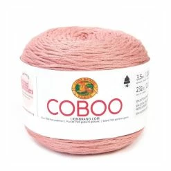 Cheapest 🎁 Lion Brand Mauve Coboo Yarn 100g 🎁
