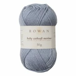 Best Pirce 👍 Rowan Baby Blue Baby Cashsoft Merino Yarn 50g ✨