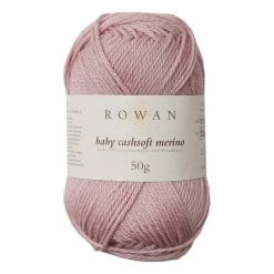 Coupon 👍 Rowan Vintage Pink Baby Cashsoft Merino Yarn 50g 🛒