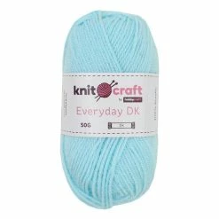 Flash Sale 👍 Knitcraft Light Blue Everyday DK Yarn 50g ✨