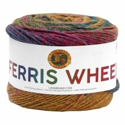 Deals 🔔 Lion Brand 🌞 Summer Day Ferris Wheel Yarn 85g 👏