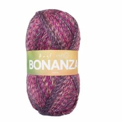 Hot Sale ⭐ Hayfield Raspberry Ripple Bonanza Chunky Yarn 400g (10) 🤩