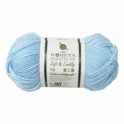 Wholesale ❤️ The WI 👩 Women's Institute Light Blue Soft And Cuddly DK Yarn 50g 🥰