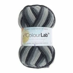 Cheapest 😍 West Yorkshire Spinners Moonlight Grey ColourLab DK Yarn 100g 🤩