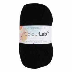 Promo ❤️ West Yorkshire Spinners Phantom Black ColourLab DK Yarn 100g ⭐
