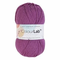 Discount 🎉 West Yorkshire Spinners Thistle Purple ColourLab DK Yarn 100g ✔️
