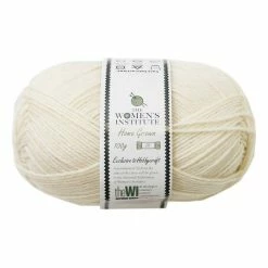 Hot Sale 🎉 The WI 👩 Women's Institute Ecru Home Grown DK Yarn 100g (010) ⭐