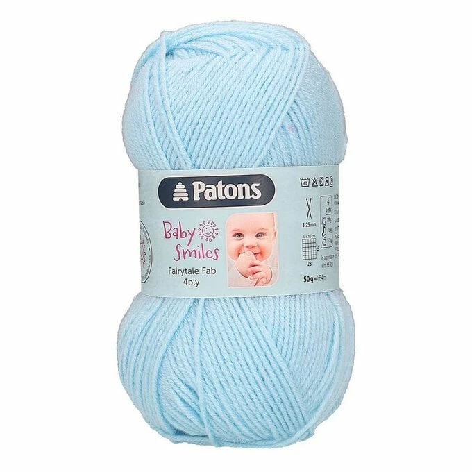 Wholesale π Patons Pale Blue Fairytale Fab 4 Ply Yarn 50g π