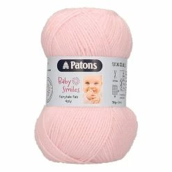 Promo 🧨 Patons Pale Pink Fairytale Fab 4 Ply Yarn 50g ⭐