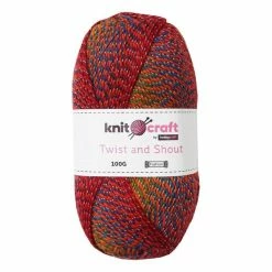 Best Sale ✔️ Knitcraft Multi Twist And Shout Yarn 100g 😀