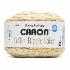Buy 🔔 Caron Meadow Cotton Ripple Cakes Yarn 250g 👍