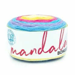 New ⌛ Lion Brand Giant Mandala Bonus Bundle 300g 🎁