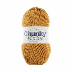 Discount 😉 James C Brett Mustard Chunky With Merino 100g ⌛