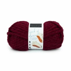 Wholesale 🎁 Lion Brand Burgundy Touch Of Alpaca Thick & Quick 100g 🔥