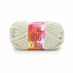 Best deal ✔️ Lion Brand Almond Cream I Like Big Yarn 250g 🔔