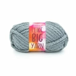 Outlet 🔥 Lion Brand Steel I Like Big Yarn 250g 🤩