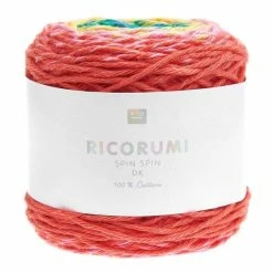 Cheap 😀 Rico Design Rico Classic Rainbow Ricorumi Spin Spin DK Yarn 50g 🛒