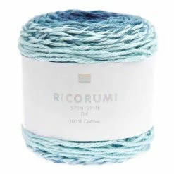 Best deal 🎁 Rico Design Rico Blue Ricorumi Spin Spin DK Yarn 50g ⌛